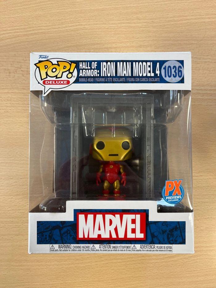 🔥 [PRO]Magnifique Pop Iron Man marvel hall of armor 4 px preview exclusive - photo numéro 1