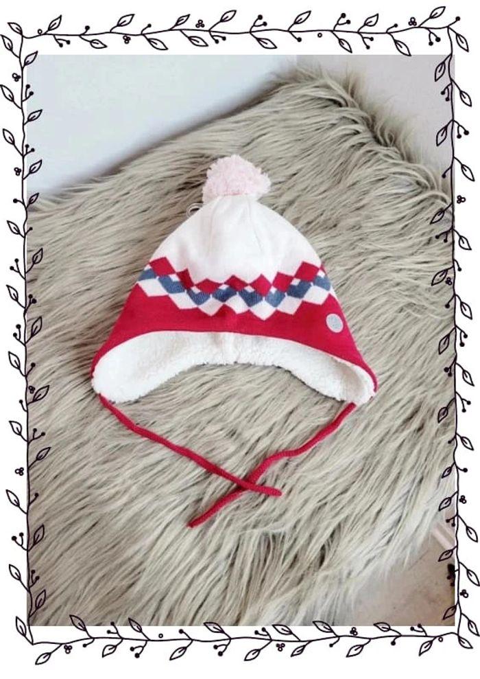 Joli bonnet Obaïbi 41 cm (0 à 3 mois) - photo numéro 1