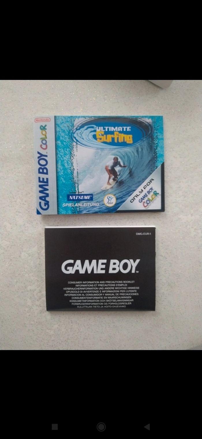 Ultimate surfing Nintendo game boy color complet - photo numéro 8