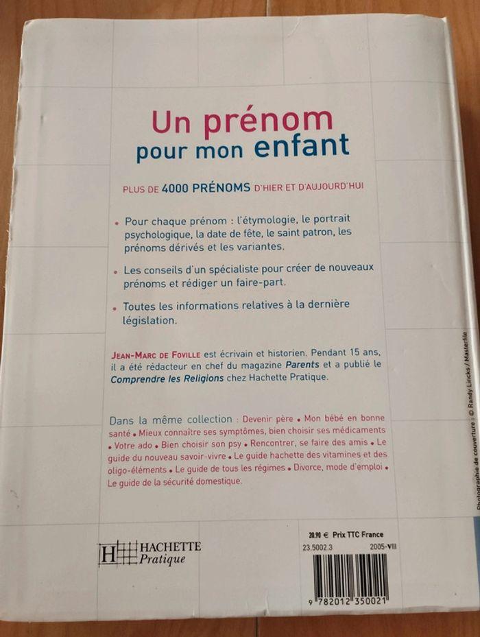 Livre prenoms - photo numéro 2