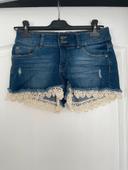 Short en jean