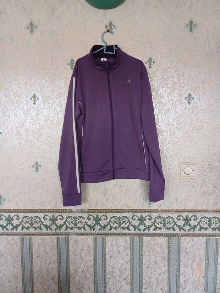 Veste de sport violette Domyos - photo numéro 1