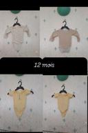 Bodies lot 12 mois