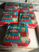 Couches Pampers  pants -