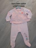 Pyjama LCDP 9 mois