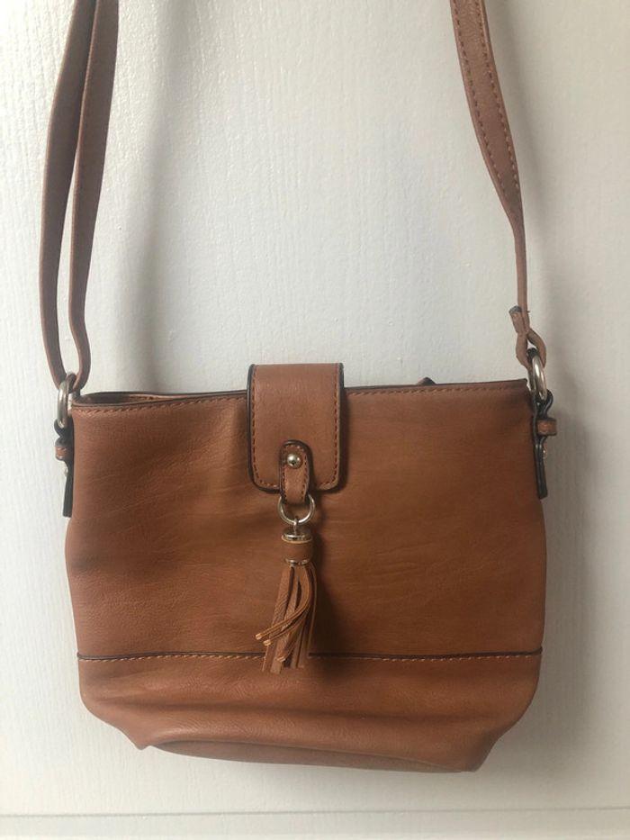 Sac bandoulière femme marron neuf - photo numéro 1