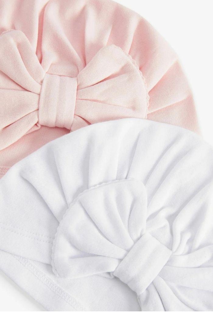 Bonnets bébé fille 0-3 mois  neufs avec étiquettes - photo numéro 2