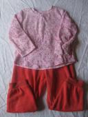 Pyjama velours 2-3ans comme Neuf