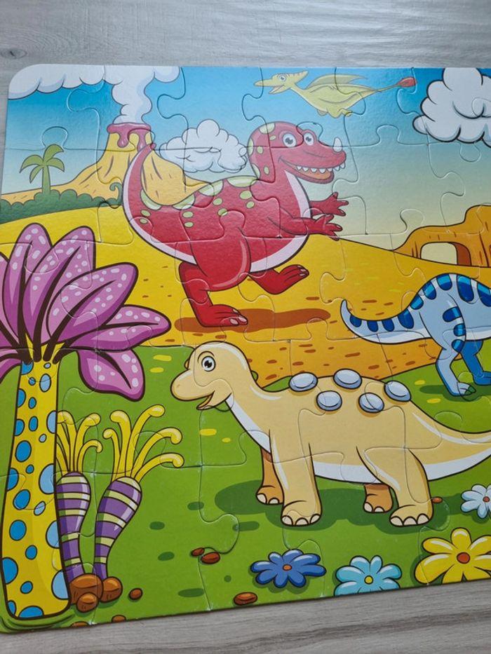 Très grand puzzle dinosaure 46 pièces - photo numéro 2