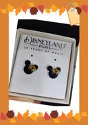 Paire de boucles d'oreilles Hidden Mickey tournesol