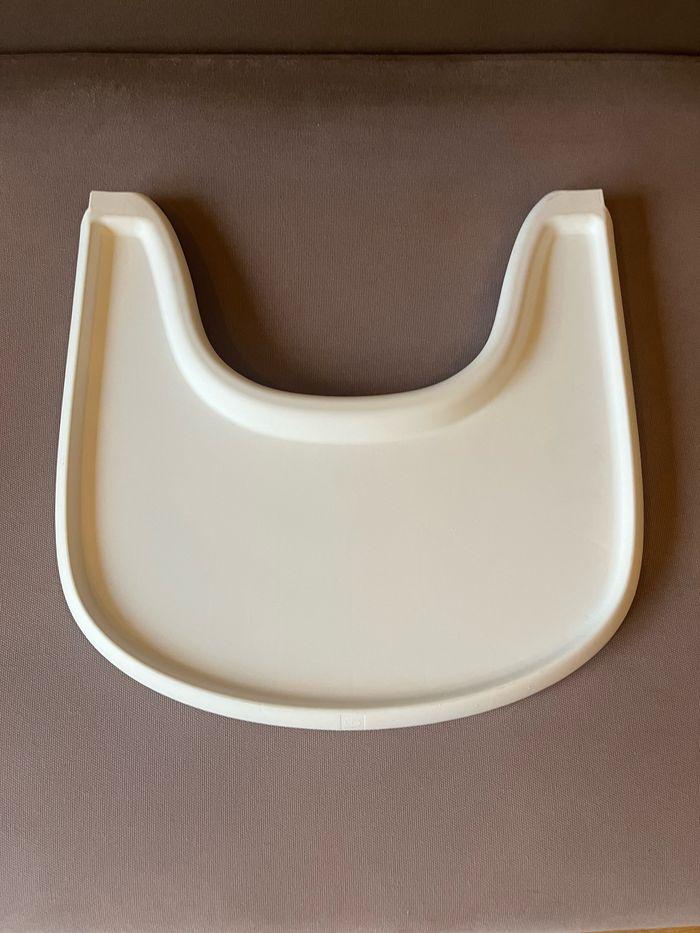 Plateau stokke tray pour chaise haute tripp trapp blanc 🤍 - photo numéro 7