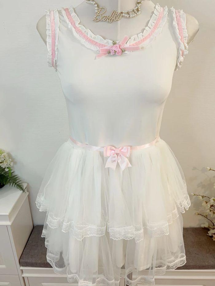 Dress Robe Lolita Cute Kawaii Summer Wedding Cosplay Princess Barbie - photo numéro 5