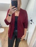 Gilet bordeaux