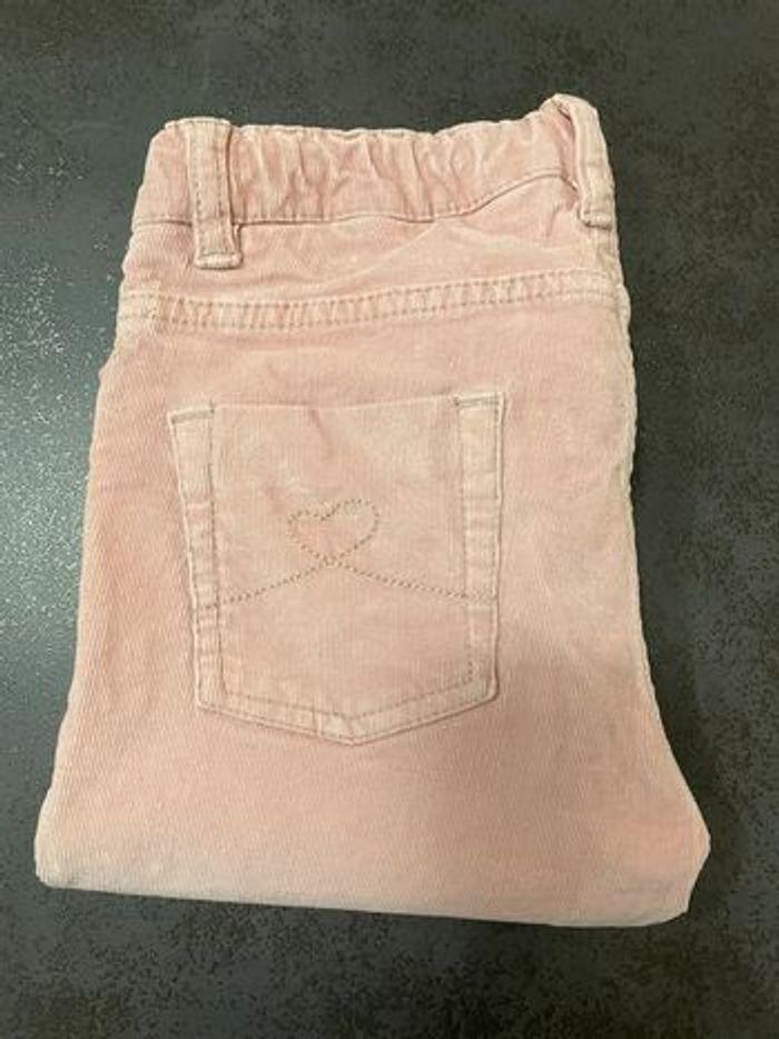 Pantalon rose pale fille 9/10 ans - photo numéro 4