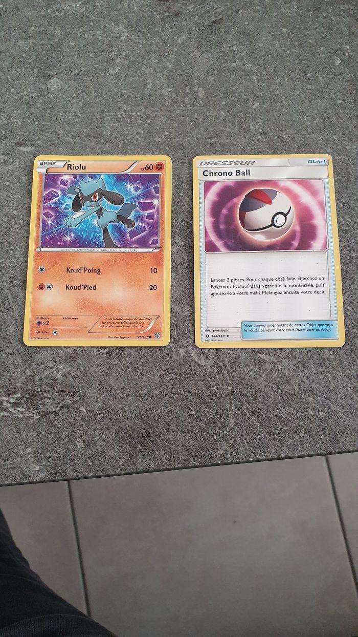 2 cartes Pokemon - photo numéro 1