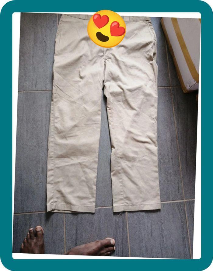 Pantalon dickies beige taille 50 - photo numéro 5