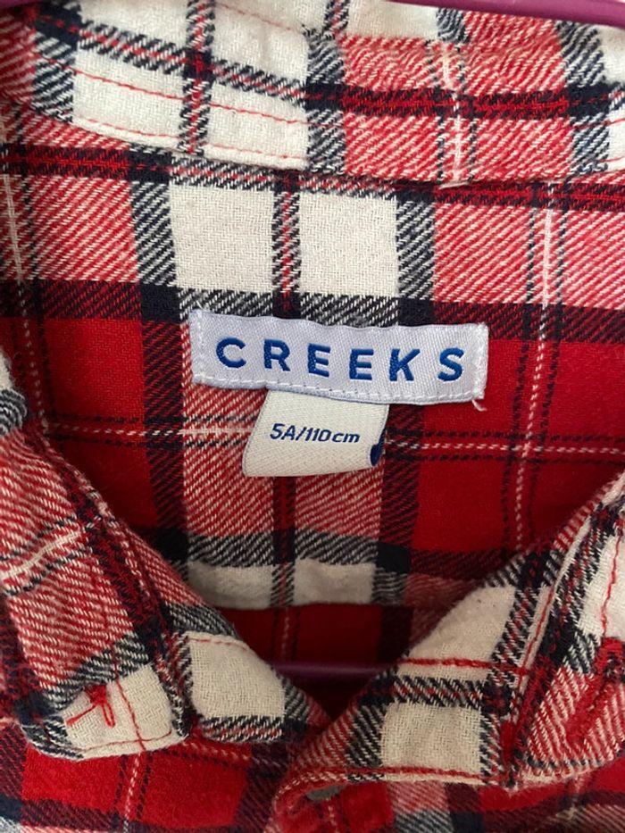 Chemise à carreaux Creeks 5 ans - photo numéro 2