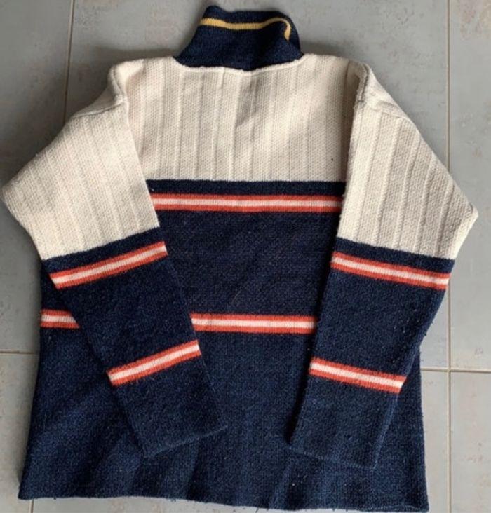 Pull col V Sergent Major taille 8 ans - photo numéro 3