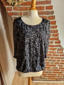 Blouse manche 3/4 noire Armand Thiery 42