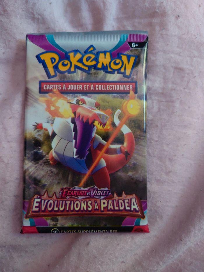 Booster Pokemon Évolutions À Paldea Neuf - photo numéro 1