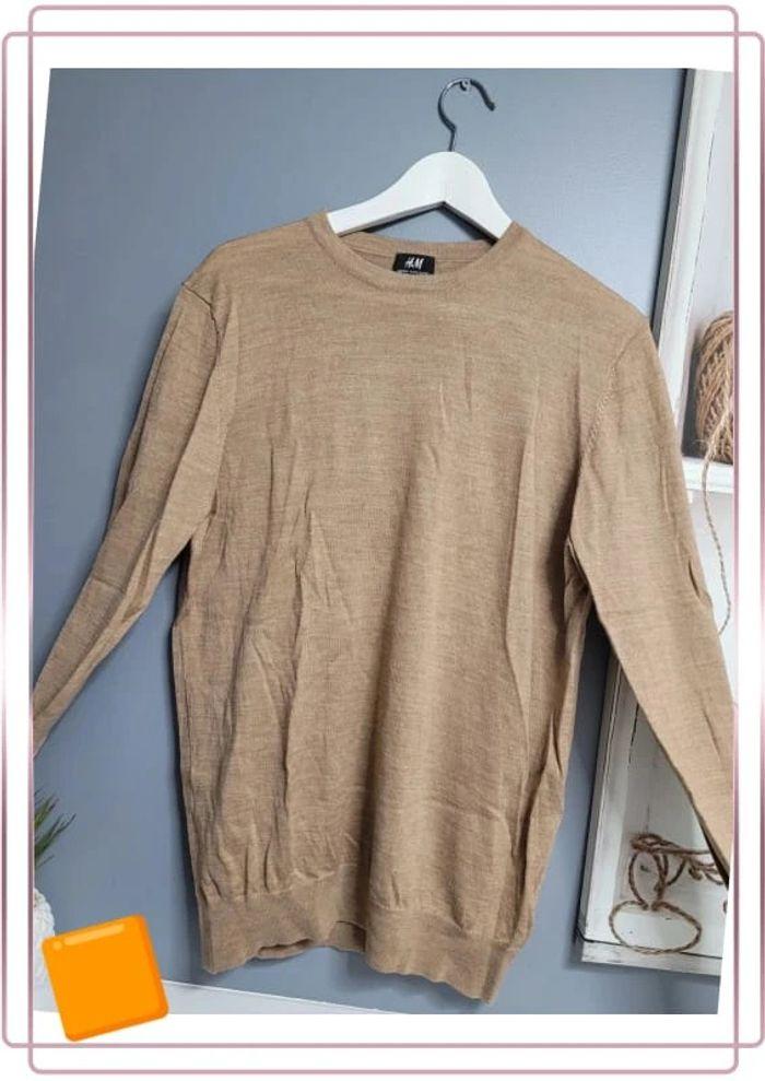 🌻 Pull marron taille M homme ou mixte H&M - photo numéro 1