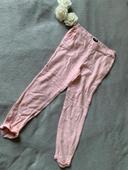 Pantalon léger rose clair Kiabi 7 ans