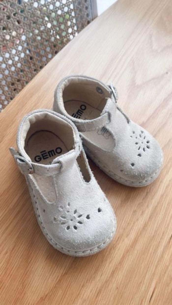 Chaussures bébé fille en cuir Gémo - photo numéro 6