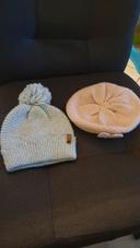 Lot de 2 bonnets