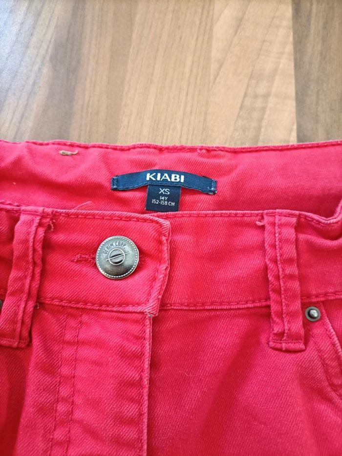 Pantalon rouge XS kiabi - photo numéro 4