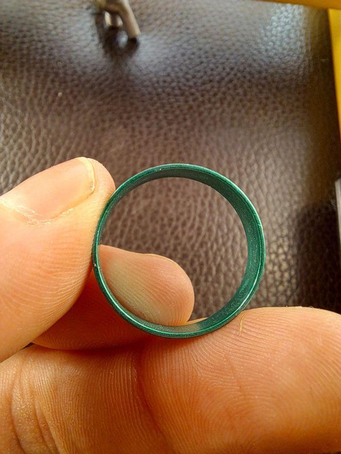 Bague en aluminium verte - photo numéro 4