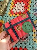 Porte monnaie smiley vintage