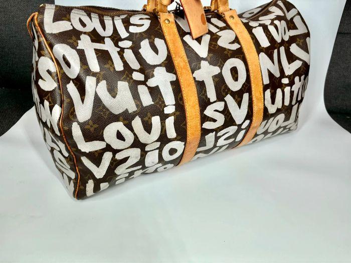 Louis Vuitton Vintage Édition Limitée Graffiti Keepall 50 - photo numéro 5