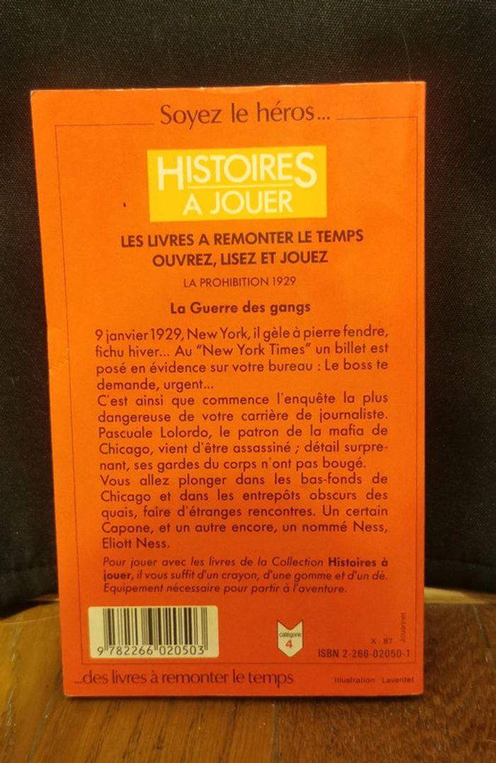 Rare livre la guerre des gangs - photo numéro 2