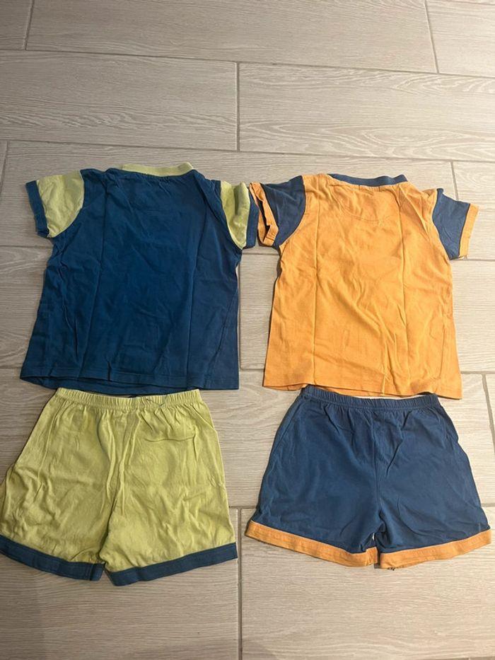 Lot 2 pyjamas taille 4 ans pour garçon été - photo numéro 2