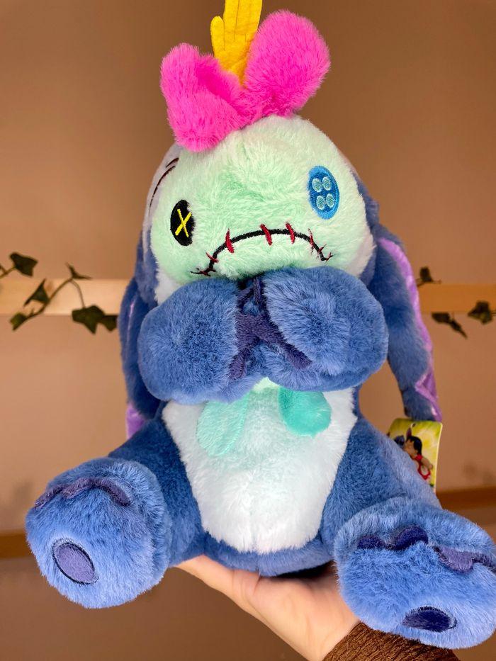 Peluche Disney Stitch avec son doudou souillon - photo numéro 7