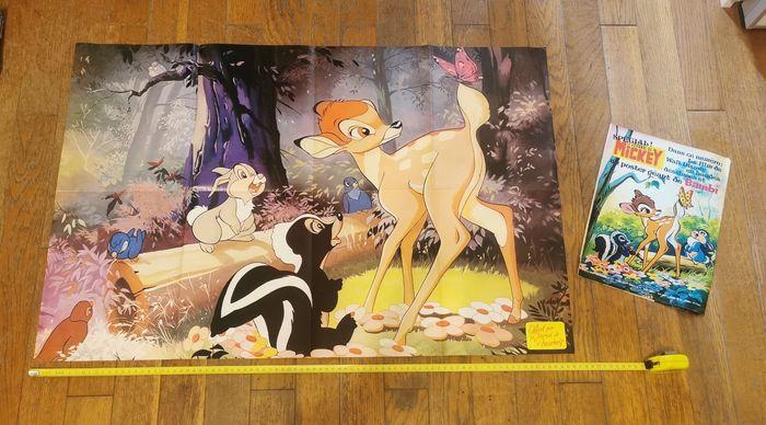 Ancien poster géant bambi 1980 - photo numéro 1