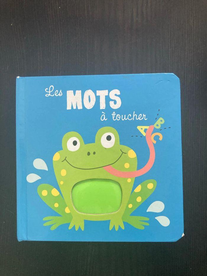 Livre les mots à toucher