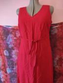 Robe longue rouge 3 Suisses Taille 42