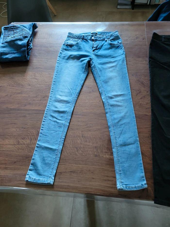 Lot de 3 jeans slim femme taille 38 - photo numéro 6