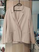 Veste blazer beige crème neuf camaïeu - Taille XL 42