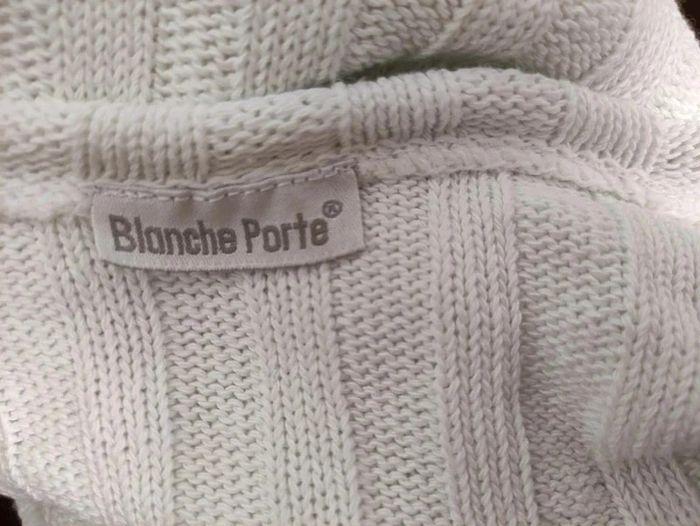 Tee Shirt Blanc Fantaisies Blanche porte Taille 34/36 - photo numéro 3