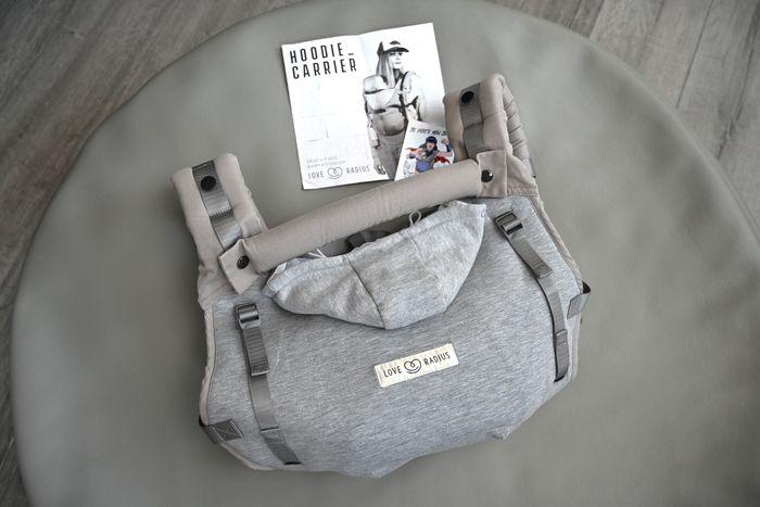 Porte-bébé Love Radius HoodieCarrier Athletic Grey 0-36+ - photo numéro 1