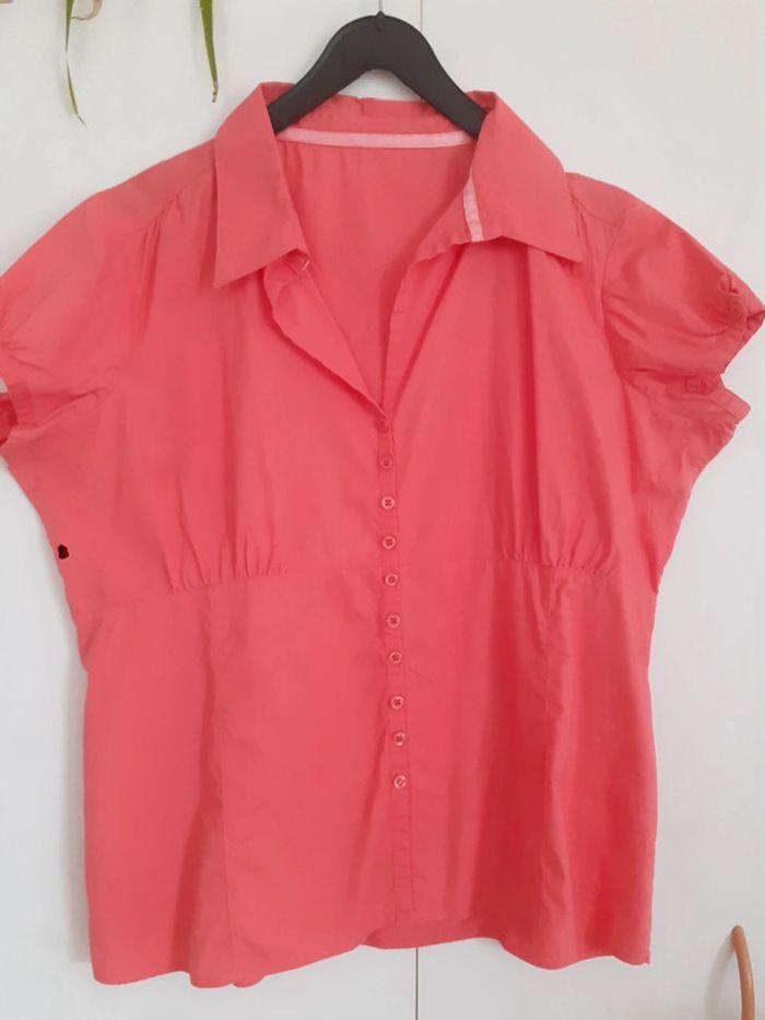 Blouse corail T44/46 - photo numéro 1