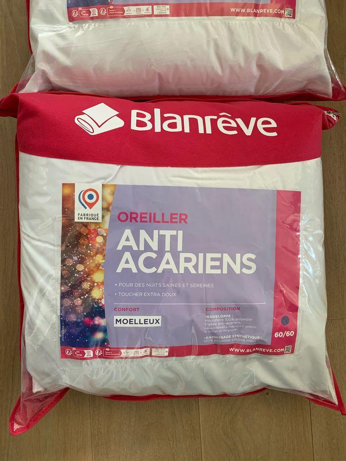 Oreillers anti-acariens - Blanêve (Lot de 2) - photo numéro 2