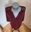 Blouse bordeaux h&m