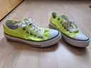 Basket Converse basse jaune fluo