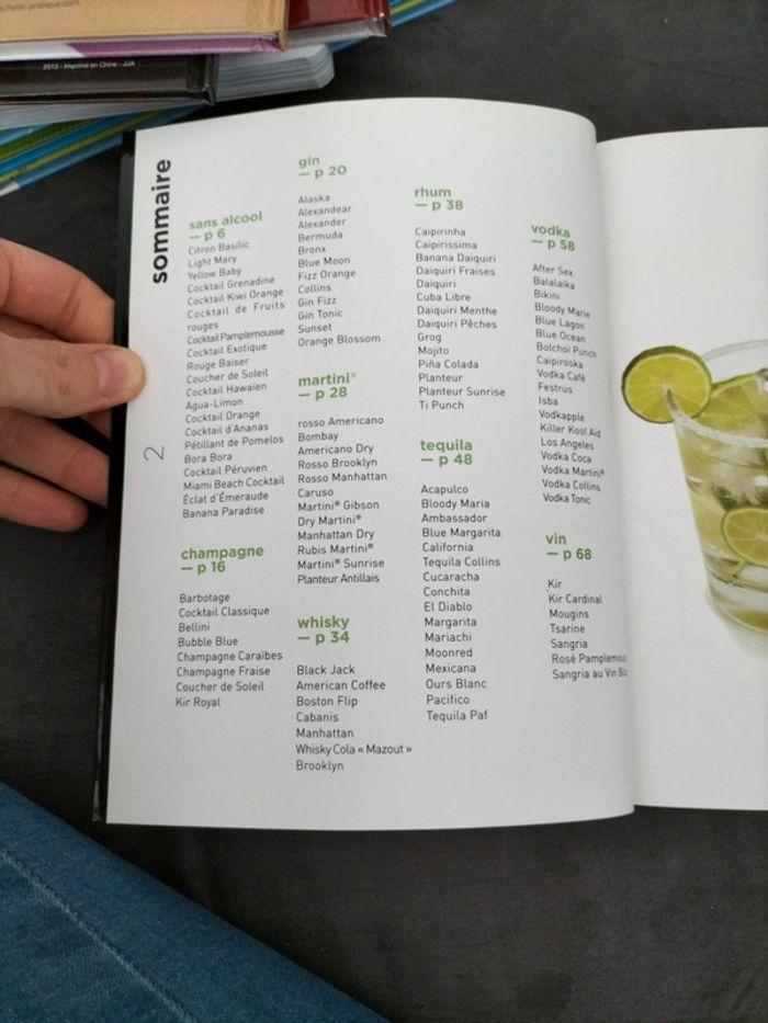 Livre recettes de cocktails - photo numéro 2