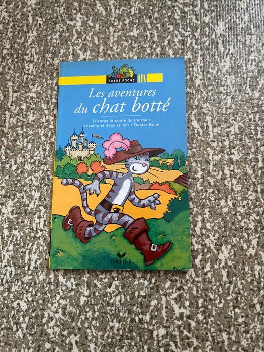 Livre - Les aventures du chat botté - Ratus Poche - photo numéro 1