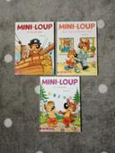 Mini loup. 3 albums neufs