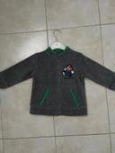 Veste polaire mario neuf bébé